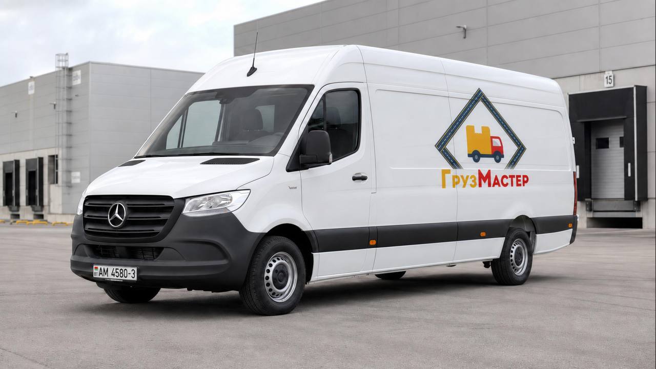 Микроавтобус 3 тонны Mercedes Sprinter компании Грузмастер в Гомеле