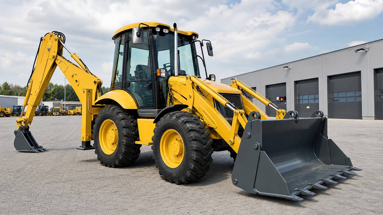 Экскаватор-погрузчик Komatsu WB 97S-5 компании Грузмастер в Гомеле